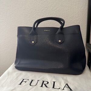 Furla tote bag with crossbody strap